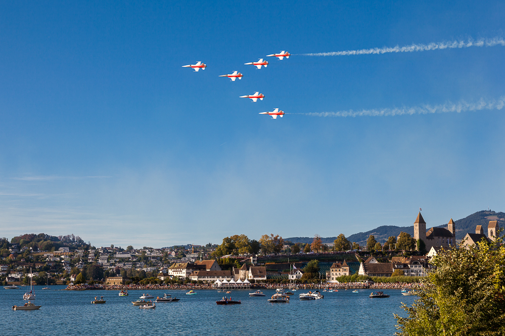 101 - Patrouille Suisse in Rapperswil