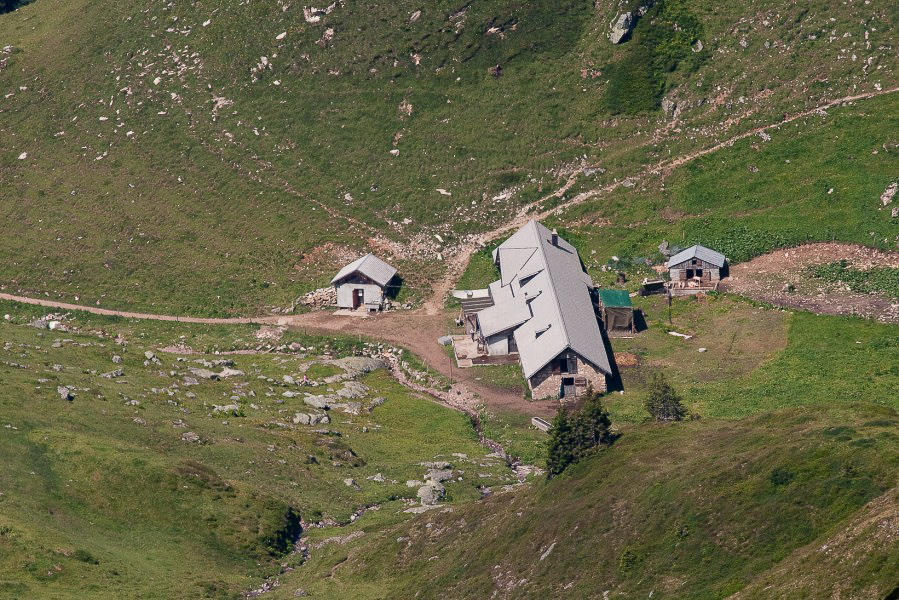Gufelstock - 013 - Gedanken an den Abstieg - Alphütten Ober Fessis