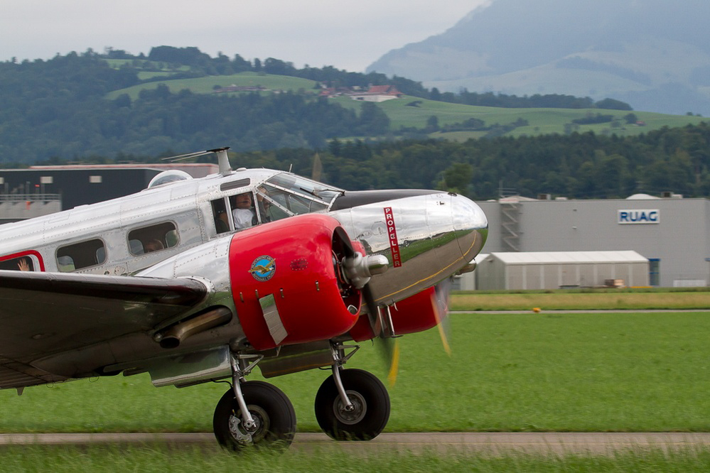 Emmen - 416 - Abflug Beech