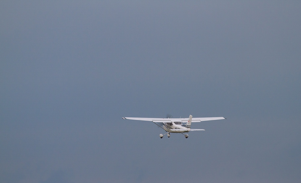 Emmen - 421 - Abflug Cessna