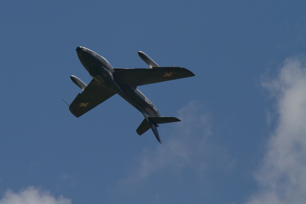 SST - 062 - Rückenflug im Gegenlicht