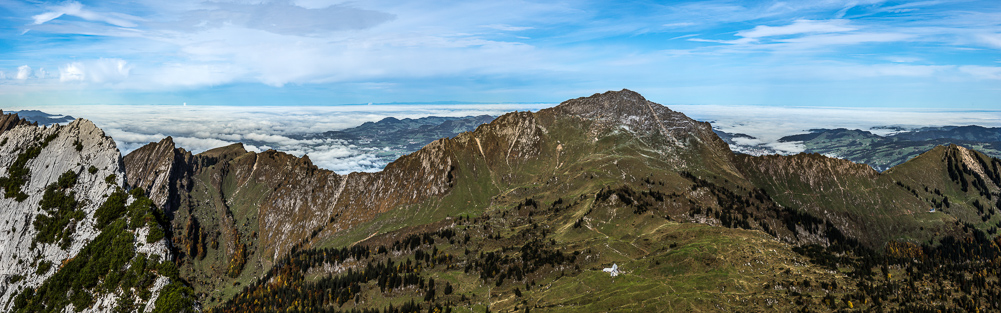 Mattstogg_009 Pano nach Norden zum Speer